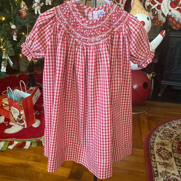 Orient Expressed Inc Smocked Toddler Girls Dress size 3 - Picture 8 of 16